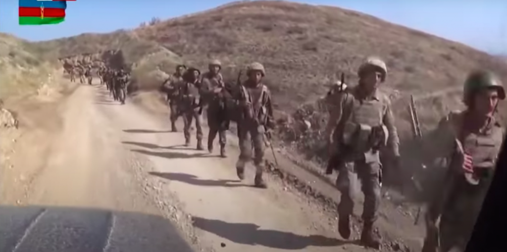 Pasukan Azerbaijan bergerak maju ke wilayah Nagorno-Karabakh