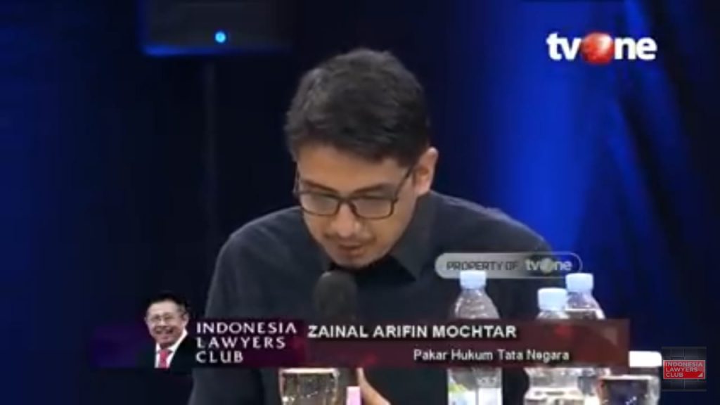 Zainal Arifin Mochtar di ILC: Praktik Legislasi Omnibus Law Ugal-Ugalan dan Menyebalkan