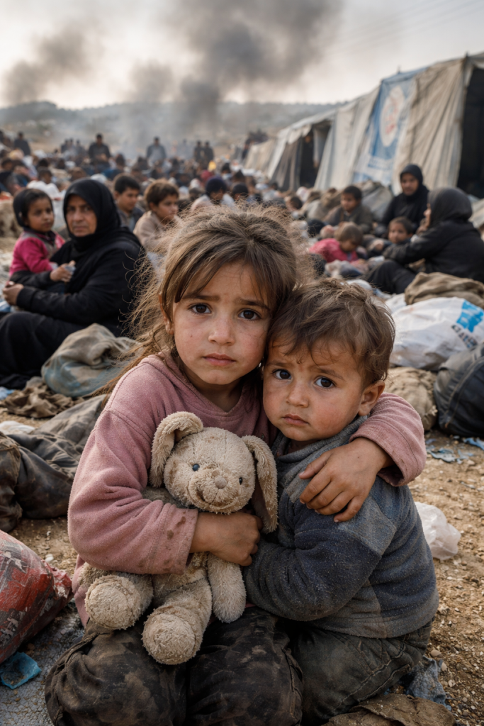 A glimpse of hardship and hope